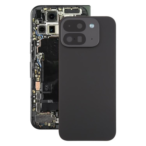 Coque arrière originale pour Google Pixel 9 Pro Fold avec cache d'objectif (noir) SH51BL1469-07