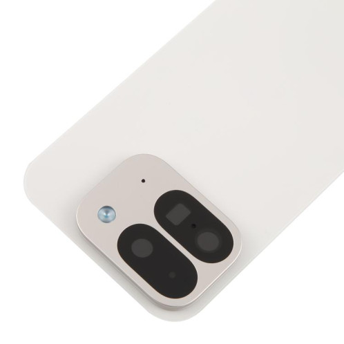 Coque arrière originale pour Google Pixel 9 Pro Fold avec cache d'objectif (blanc) SH51WL510-07