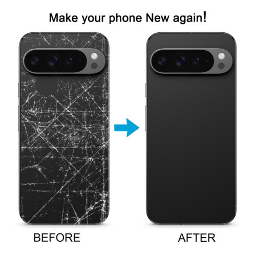 Coque arrière d'origine pour Google Pixel 9 Pro XL (noire) SH57BL1638-07
