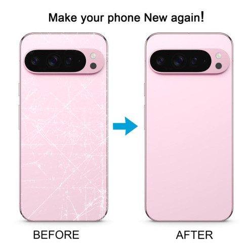 Coque arrière d'origine pour Google Pixel 9 Pro XL (rose) SH57FL823-07