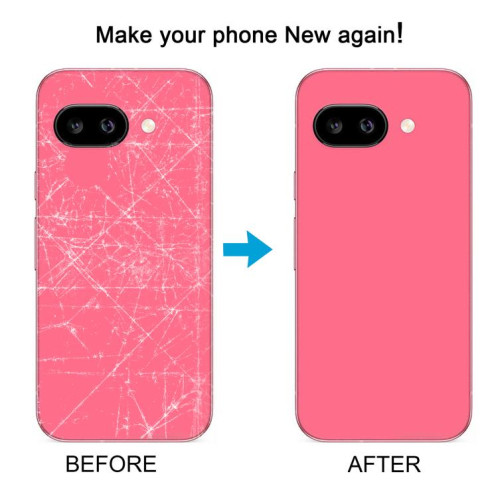 Coque arrière d'origine pour Google Pixel 9a (rouge) SH58RL1533-07
