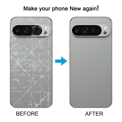 Coque arrière d'origine pour Google Pixel 9 Pro (gris) SH59HL583-07