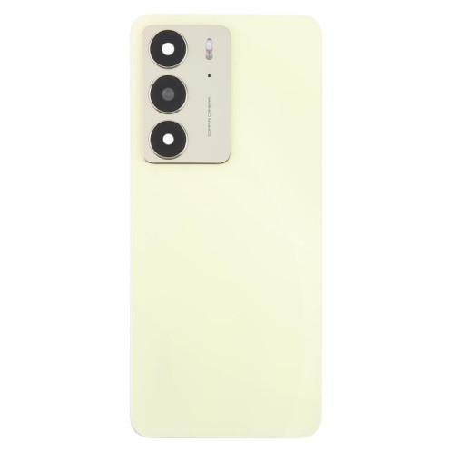 Coque arrière d'origine pour Realme C75 4G avec cache d'objectif (jaune) SH88YL484-07