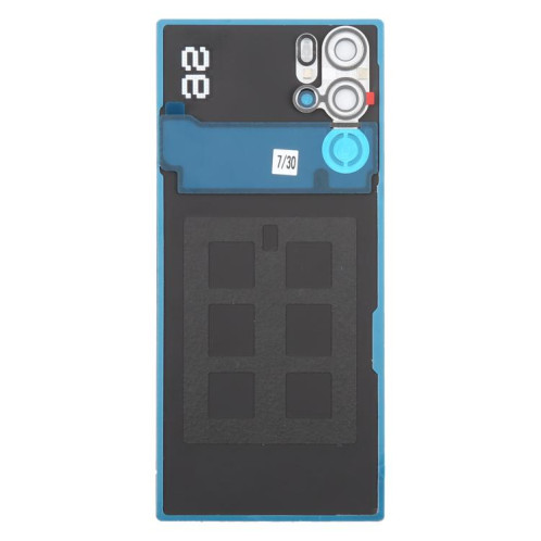 Coque arrière en verre d'origine pour ZTE Nubia RedMagic 9S Pro / 9S Pro+ avec cache d'objectif d'appareil photo (blanc) SH93WL756-07