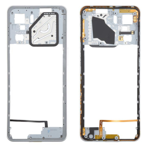 Cadre central en plastique pour ZTE Nubia Neo 3 (argent) SH897S1199-06