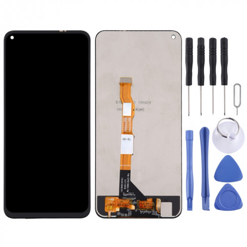 Écran LCD TFT pour Vivo Y70s V2002A avec ensemble complet de numériseur (noir) SH991B547-06