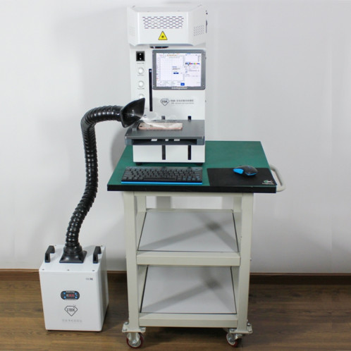 TBK618 220V Soudure Fume Extracteur Industrial Soudering Fer Fume Laser Marking Fume Extracteur Appareil de fumée de purification mobile ST00171901-07
