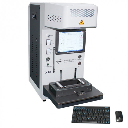 TBK-958A 220V Machine de découpe Laser automatique dissolvant de verre arrière Laser séparant la machine de marquage de gravure ST0019939-015
