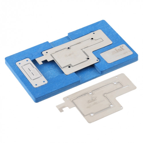 Kaisi carte mère couche intermédiaire carte BGA Reballing pochoir plante plate-forme en étain pour iPhone X / XS / XS Max SH00321983-06