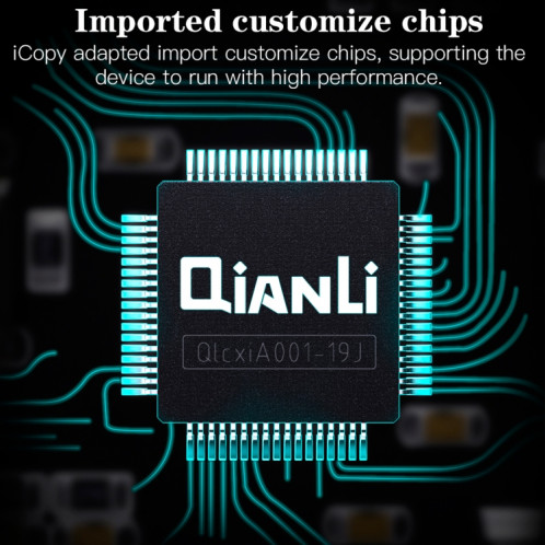 Qianli iCopy Plus 3 en 1 programmeur de réparation de couleur d'origine pour écran LCD pour iPhone SQ0034416-016