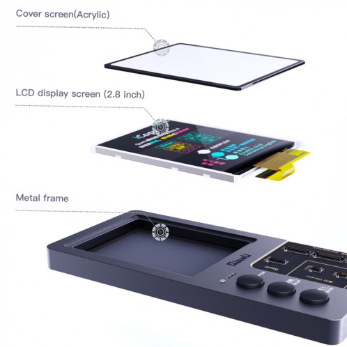 Qianli iCopy Plus 3 en 1 programmeur de réparation de couleur d'origine pour écran LCD pour iPhone SQ0034416-016