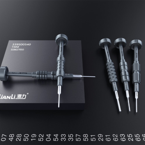 Tournevis Qianli i-Thor S2 Precision 3D Texture creuse à pointe croisée avec lunette centrale SQ04031194-016