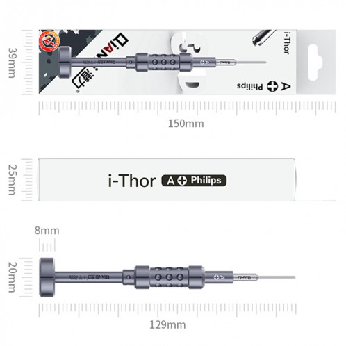 Tournevis Torx Qianli i-Thor S2 Precision 3D Texture SQ0404402-016
