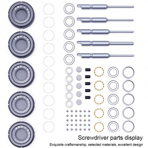 Qianli i-Thor 5 en 1 S2 Jeu de tournevis à texture 3D de précision SQ00411928-016