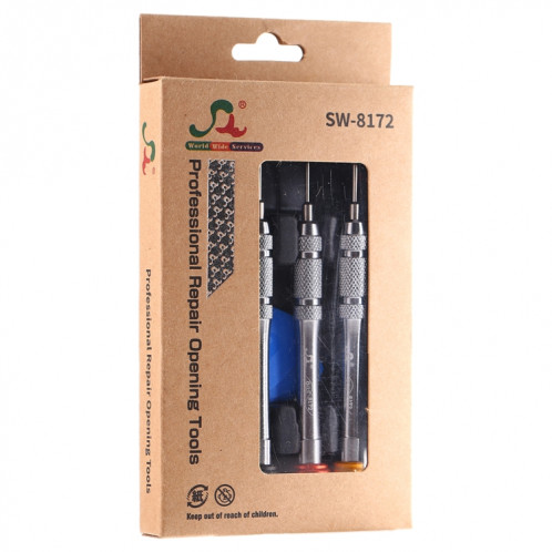 SW-8172 Outils d'ouverture de réparation professionnels 8 en 1 SH00661590-08