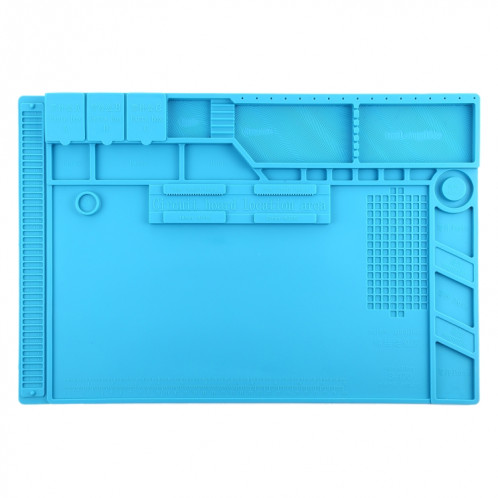 Tapis de réparation ESD résistant à la chaleur d'isolation S-170 avec magnétique, taille: 48 x 32 cm SH01171227-07