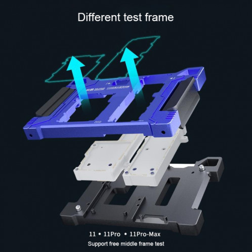 Appareil de test de fonction de la carte principale MiJing C18 pour iPhone 11/11 Pro / 11 Pro Max SM013621-09