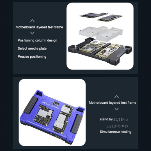 Appareil de test de fonction de la carte principale MiJing C18 pour iPhone 11/11 Pro / 11 Pro Max SM013621-09