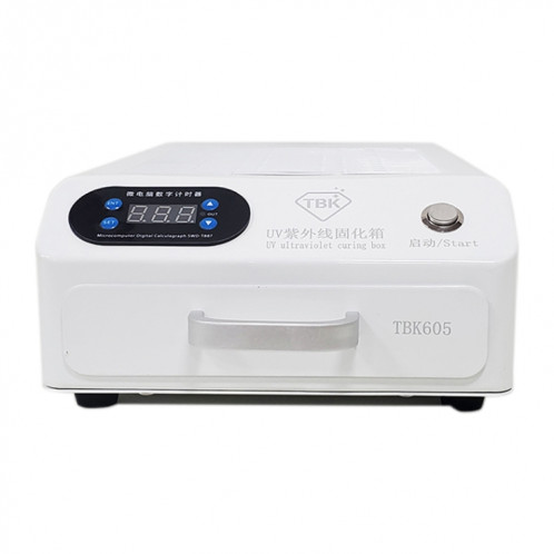 TBK 605 100W Mini boîte de lampe de séchage UV 48 LED boîte de séchage UV d'écran de surface incurvée ST0150643-011