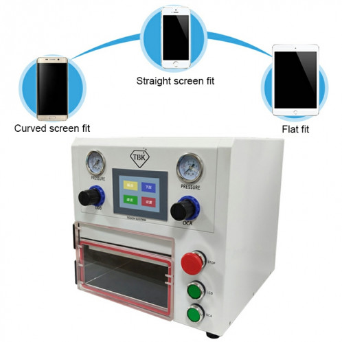 Machine de pressage sous vide TBK TBK108P Machine à plastifier intelligente équipement de réparation d'écran LCD ST02271945-07
