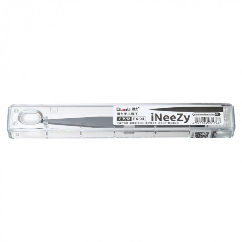 Qianli iNeezy FK-04 Pince à épiler extra-tranchante en acier inoxydable Pince à épiler pointue SQ02521883-013