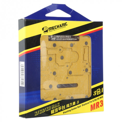 Plateforme de plantation MECHANIC MR3 3 en 1 couche intermédiaire pour iPhone X / XS / XS Max SM0265661-013