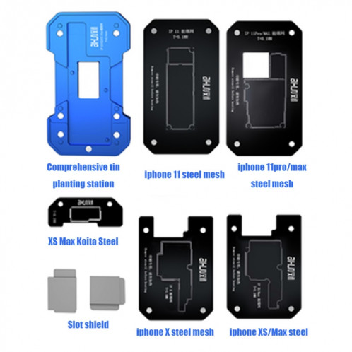 AIXUN FT06 Pro 6 en 1 plate-forme de reballage d'impression PCB pour iPX-iP11 Pro Max SH0295737-016