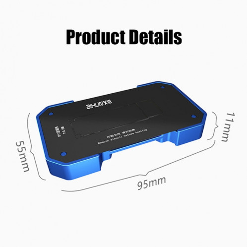 AIXUN FT06 Pro 6 en 1 plate-forme de reballage d'impression PCB pour iPX-iP11 Pro Max SH0295737-016