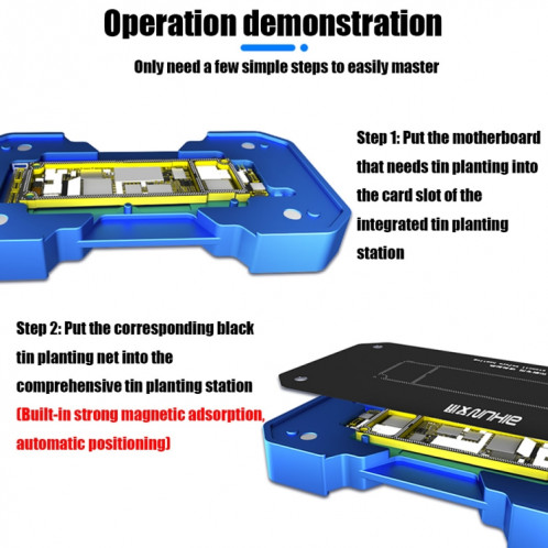 AIXUN FT06 Pro 6 en 1 plate-forme de reballage d'impression PCB pour iPX-iP11 Pro Max SH0295737-016