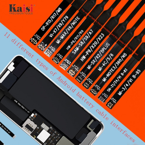 Kaisi K-9088 Réparation Câble d'alimentation pour Android / iPhone SK03551608-07