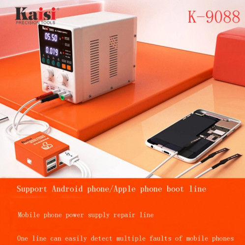 Kaisi K-9088 Réparation Câble d'alimentation pour Android / iPhone SK03551608-07