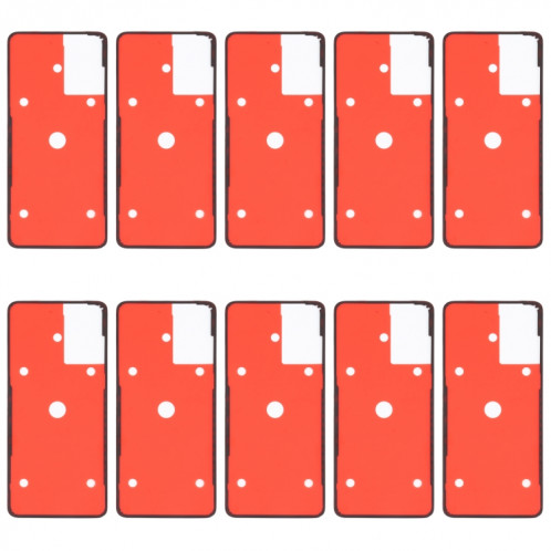 Pour OnePlus 8T / 9R 10 pièces adhésif de couverture de boîtier arrière SH038676-05