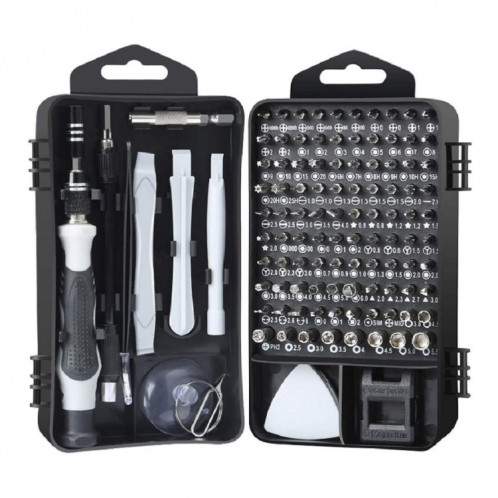 Kit de tournevis magnétique de précision 122 en 1 SH03871915-08