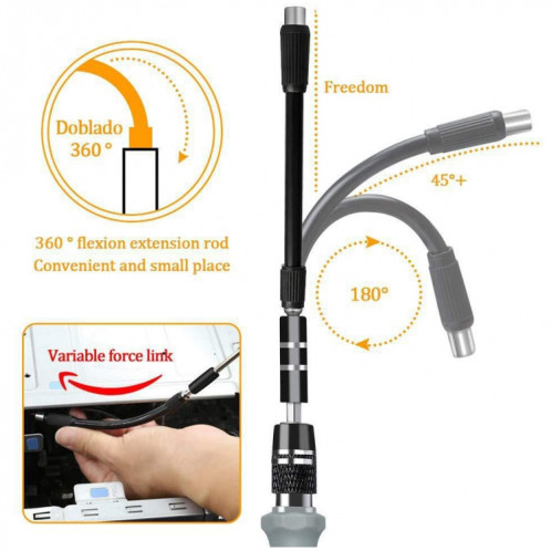 Kit de tournevis magnétique de précision 122 en 1 SH03871915-08