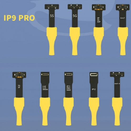 Mécanicien Câble de test de batterie IP9 Pro Power Boot pour iPhone 5-12 Pro Max / iPad Mini SM0418809-08