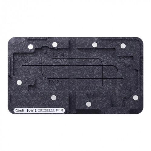 QIANLI 10 sur 1 plate-forme de replacement de cadre moyen pour iPhone X / XS / XS Max / 11/11 PRO / 11 PRO Max / 12/12 PRO / 12 MINI / 12 PRO Max SQ04271754-09