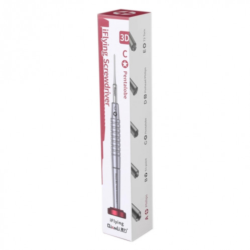 Tournevis antidérapant de poignée en aluminium 3D de Qianli, Pentables SQ428C704-08