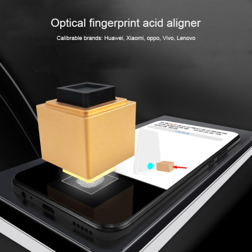 Outil de calibrateur d'empreinte digitale optique pour téléphone Android SH04521944-07