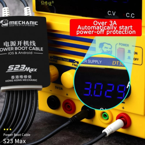 Câble de test d'alimentation MACH S23 Max pour Android / iOS SM0475586-07