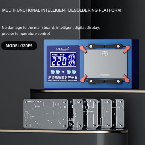 Plate-forme de dessoudage intelligente multifonctionnelle PPD pour iPhone 11 à 14 Pro Max SH0499474-06