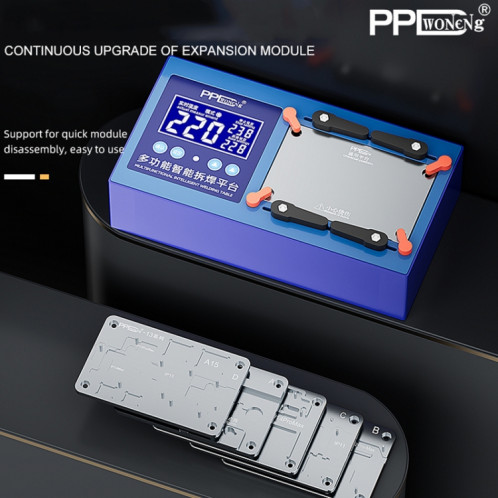 Plate-forme de dessoudage intelligente multifonctionnelle PPD pour iPhone 11 à 14 Pro Max SH0499474-06