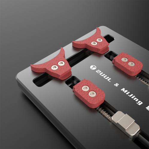 2UUL & MIJING OX JIG SUPPRATURE UNIVERSAL DE LA RESISTANCE DE TEMPÉRATION HAUT TEMPÉRATURE TÉLÉPHONE PITCHE PITCHE TENEUR DE RÉPARTATION S20510999-06