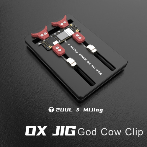 2UUL & MIJING OX JIG SUPPRATURE UNIVERSAL DE LA RESISTANCE DE TEMPÉRATION HAUT TEMPÉRATURE TÉLÉPHONE PITCHE PITCHE TENEUR DE RÉPARTATION S20510999-06