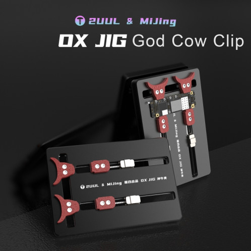 2UUL & MIJING OX JIG SUPPRATURE UNIVERSAL DE LA RESISTANCE DE TEMPÉRATION HAUT TEMPÉRATURE TÉLÉPHONE PITCHE PITCHE TENEUR DE RÉPARTATION S20510999-06