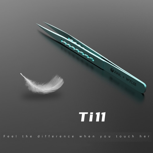 2UL & WYLIE TI11 Alliage Titanium Tip Tipers Tweezers S205151426-06