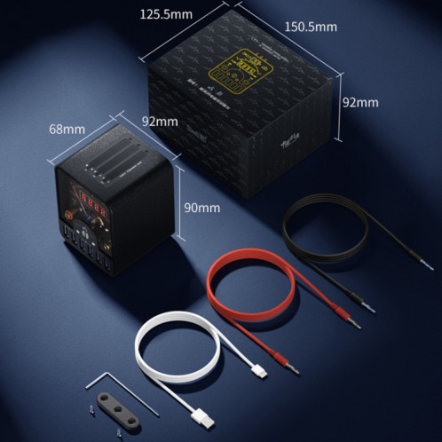 QIANLI LT1 Affichage numérique Mètre d'alimentation isolé Instrument de diagnostic DC SQ0522322-07