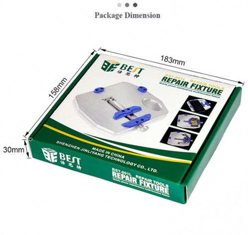 Meilleur BST-001L ALLIME ALLIAGE ALLIAGE UNIVERSEUR UNIFICATION PCB IC CHIP HOLDER FIXAT SB05521558-08