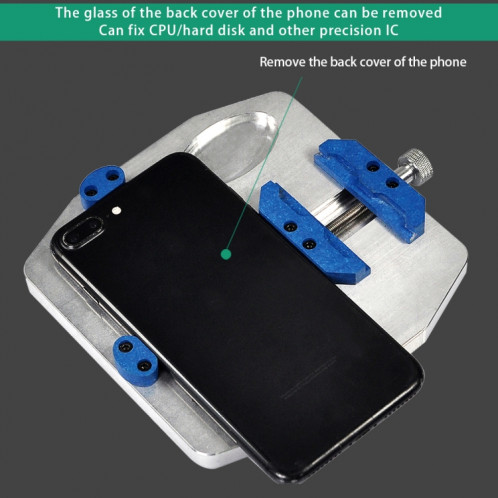 Meilleur BST-001L ALLIME ALLIAGE ALLIAGE UNIVERSEUR UNIFICATION PCB IC CHIP HOLDER FIXAT SB05521558-08