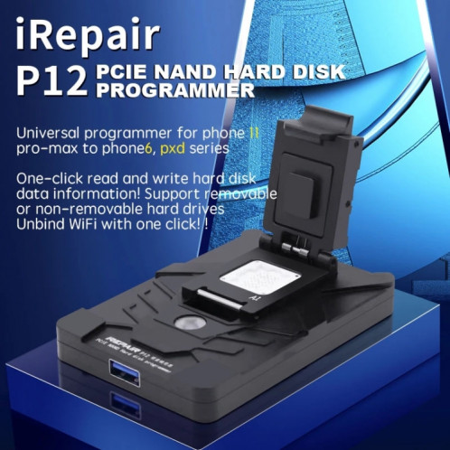 Mijing IREPAIR P12 PCIE NAND Hard Disk Programmer Instrument SM05631424-07