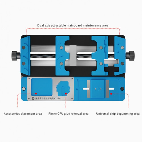 Mijing K23 Pro multi-fonction du support de réparation du support de PCB SM05671197-08